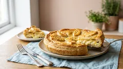 Klasyczna tarta z serem i cebulą: bogaty smak z zaledwie kilku składników