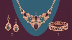 Wybierz biżuterię z obrazka i zobacz, jaką dobrą wiadomość los ma dla Ciebie