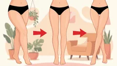 Wewnętrzna strona ud bez galaretki: codzienne wyzwanie na ujędrnienie najbardziej opornej partii