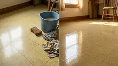 Tanie i bez wysiłku: jak wyczyścić linoleum z zażółceń i brudu